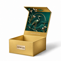 Boîte cadeau magnétique pliable haut de gamme, boîte en papier rigide personnalisée avec insert logo pour emballage cadeau de luxe