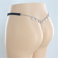 C & J bijoux de ventre en strass papillon balancent Bikini chaîne de taille culotte chaîne de corps papillon breloque Sexy bijoux de corps