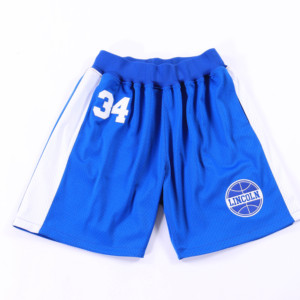 Short de <span class=keywords><strong>basket</strong></span>-ball en maille bleu <span class=keywords><strong>marine</strong></span> personnalisable pour jeunes hommes Design respirant à séchage rapide pour femmes Plus Size TF Street Basketball - Product Image 2
