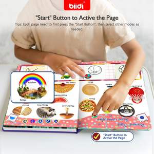 <span class=keywords><strong>Livre</strong></span> d'activités parlant <span class=keywords><strong>interactif</strong></span> rechargeable mots anglais sensoriels <span class=keywords><strong>livre</strong></span> sonore pour enfant de <span class=keywords><strong>3</strong></span> <span class=keywords><strong>ans</strong></span> et plus apprentissage éducatif intelligent - Product Image 3