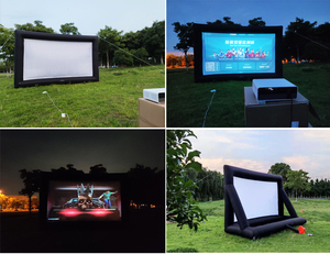 Pantalla de Cine Inflable Gigante para Proyector para Exteriores, Hogar y Jardín - Product Image 6