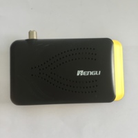 MIni receptor de TV Digital de plástico, DVB-S/S2, para satélite de mercado europeo