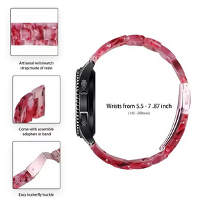 Correa de Resina de 18mm 20mm 22mm para Huawei Watch GT 6, Correa para <span class=keywords><strong>Reloj</strong></span> Garmin, <span class=keywords><strong>Pulsera</strong></span> para <span class=keywords><strong>Reloj</strong></span> Inteligente Xiaomi - Product Image 3