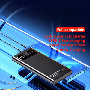 Banque d'alimentation portable 20000mAh 20W charge <span class=keywords><strong>super</strong></span> rapide avec affichage LED <span class=keywords><strong>batterie</strong></span> <span class=keywords><strong>externe</strong></span> haute capacité pour les voyages en plein air - Product Image 6