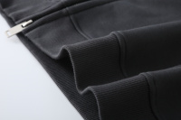 Veste Personnalisée Unisexe avec Masque Intégré, Sweat à Capuche Zippé Brodé, Épais, Ample, Double Fermeture Éclair, en Polaire