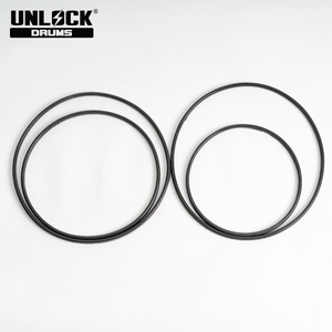 UNLOCK 10/12/14/14 Gummi-Trommelrand-Set |   Komplettes Kantenring-Set für E-Drums |   Schützt <span class=keywords><strong>Roland</strong></span>/Yamaha/OEM direkt vom Hersteller - Product Image 3