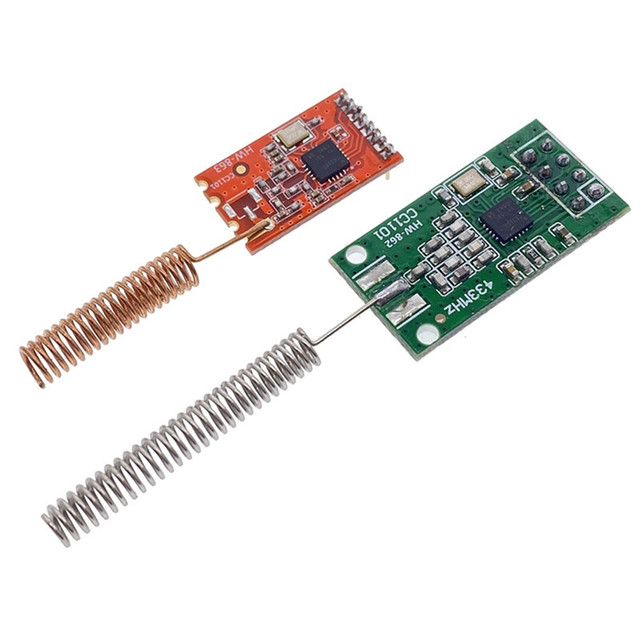 Wireless Module 433M/CC1101 Industrial RF Serial Communication Transparent Transmission Si4432 Transceiver