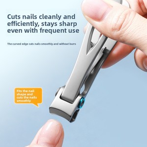 Set di <span class=keywords><strong>tagliaunghie</strong></span> in acciaio inossidabile con pinze e tronchesine a bocca larga per manicure - Product Image 4