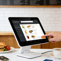 Tablette PC Kiosque de Commande Automatique Android NFC 12 Pouces pour Hôtel Restaurant POS Menu Tap-to-Pay Vente en Gros