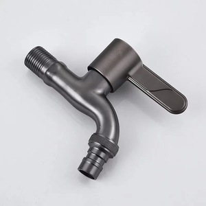 Grifo para Lavadora Tenglida, Acero Inoxidable 304, Color Gris Metálico, Válvula de Cobre, Entrada y Salida de 4 mm - Product Image 2