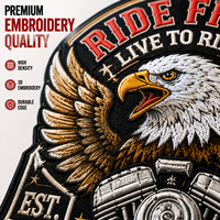 Écussons brodés personnalisés, patchs brodés avec logo personnalisé pour vêtements, chapeaux, sacs, fabrication OEM ODM, vente en gros