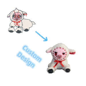 ของตกแต่งปาร์ตี้ฮาโลวีนแบบกำหนดเอง ตุ๊กตาสัตว์น่ากลัว ตุ๊กตาขนนุ่มแบบอนิเมะ ตุ๊กตามาสคอต ทำจากโพลีเอสเตอร์ 100% - Product Image 1