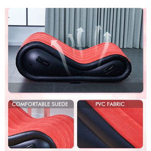 Nuevo Sofá Modular de Diseño Entrelazado con Forma de Corazón, Silla de <span class=keywords><strong>Aire</strong></span> con Superficie de PVC Transpirable y Correas Reforzadas para <span class=keywords><strong>el</strong></span> Hogar, Apartamento o Dormitorio - Product Image 3