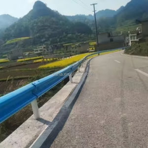 רכבת מחוזקת כביש פלדה מחוזקת עם רפלקטיבי רפלקטיבי, משטח מגולוון טבל חם לבטיחות בדרכים - Product Image 2