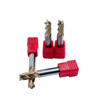 Fresa de extremo de carburo sólido Shiyu HRC55, herramienta de corte CNC para fresado cuadrado de metal, brocas de router