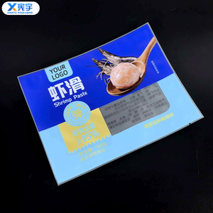 Bolsa de Plástico para Envasado de Alimentos Congelados con Logotipo Personalizado, Bolsa de Vacío Laminada a Prueba de Fugas de PE y Nailon para Mariscos, Camarones, Vieiras, Calamares, Salmón - Product Image 2