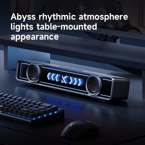 MCHOSE K20 Gaming Speaker with Microphone Dual Mode <strong>7.1</strong> <strong>Surround</strong> Sound RGB Desk Set Gamer Soundbar Custom for PC/PS4/Phone - Product Image 3
