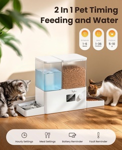 Automatic Smart Pet Feeder 2 in 1 <b>WiFi</b> App Control Timed Cat Dog Food Water Dispenser 5L+3.5L Large Capacity Factory Wholesale - Product Image 2
