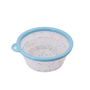 Taşınabilir gökkuşağı köpek kase-seyahat için katlanabilir silikon <span class=keywords><strong>Pet</strong></span> çanak, kamp, ev kullanımı, hafif ve yerden tasarruf - Product Image 6