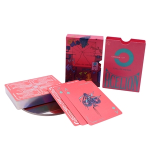 Thẻ Chơi Bằng Nhựa Jumbo Tùy Chỉnh Chất Lượng Cao WJPC, Thẻ Chơi Bằng Nhựa Pvc Trong Suốt Chống Thấm Nước Kèm Hộp - Product Image 4