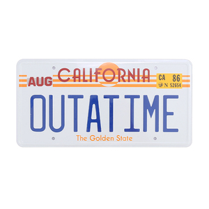 Nouvelle innovation usine métal aluminium gaufré Auto <span class=keywords><strong>plaque</strong></span> de voiture Californie Souvenir <span class=keywords><strong>plaque</strong></span> d'immatriculation - Product Image 2