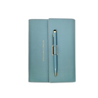 Classeur à feuilles mobiles en cuir rose de luxe personnalisé Journal papeterie cahier en cuir rechargeable A5 A6 classeur journal pour filles
