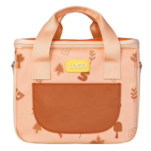Bolsa Térmica Aislante OEM con Diseño de Letras, Doble Asa, Cierre de Cremallera Impermeable para Almacenamiento de Alimentos para Picnic - Product Image 1