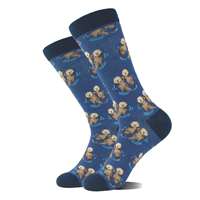 Fabricant de chaussettes en coton unisexes pour hommes et femmes, avec logo personnalisé, OEM, design de créateur, amusantes, pour le quotidien, de style habillé ou tube.
