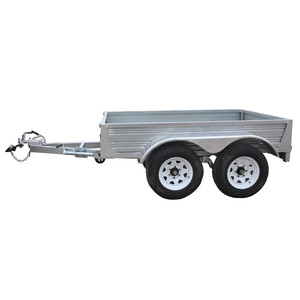 Remorque de boîte utilitaire chromée, remorque en acier inoxydable, cage de remorque 2000kg <span class=keywords><strong>pour</strong></span> voiture - Product Image 6