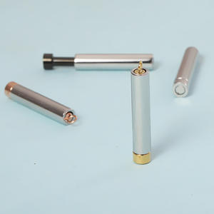 Dropshipping Accessoires de bijoux cylindriques en acier inoxydable Collier à faire soi-même Pendentif bâton en trois dimensions - Product Image 3