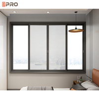 Diseños de balcones, modelo de ventana en casa, ventana pequeña de aluminio marrón, panel de sonido, ventanas de celosía de vidrio en Filipinas
