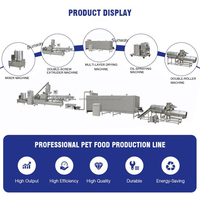 Fabricante de Maquinaria Comercial para Alimento de Mascotas, Línea de Producción Automática de Alimento para Gatos