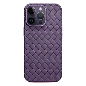 Fashion New Breathable Mesh Leather Shockproof Mobile Cell Phone Case For Apple Iphone 14 13 12 Pro Max Cover Fundas Para