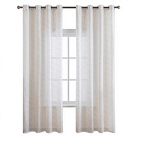 Voilages anti-moustiques modernes exclusifs transfrontaliers, best-sellers, à fils dorés et perles, pour balcon, fenêtre en baie et patio de printemps