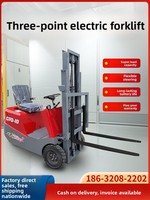 Montacargas Eléctrico Pequeño CPD-10, Capacidad de 0.51 Toneladas, Elevación Hidráulica, Tipo Conductor a Bordo, Desplazamiento Lateral, Carga y Descarga en Almacén