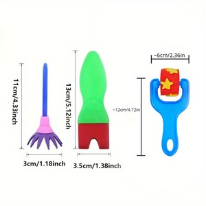 Produttore vendita calda 12 tipi Set di intelligenza per bambini fatto a mano <span class=keywords><strong>Collage</strong></span> arte fai da te per bambini per bambini giocattoli educativi in età prescolare - Product Image 2