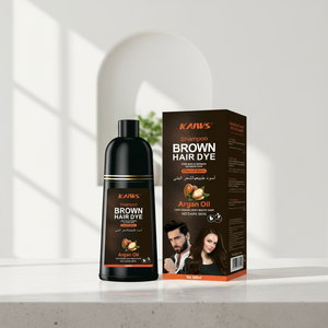 Tinte para el Cabello en Crema 3 en 1 a Base de Hierbas Naturales, Color Marrón Negro, <span class=keywords><strong>Sin</strong></span> Amoníaco, <span class=keywords><strong>Sin</strong></span> PPD, con Ginseng, Semipermanente, de Acción Rápida, al Por Mayor - Product Image 1