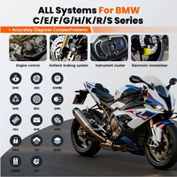 Escáner de Diagnóstico para Motocicletas ANCEL MT300 BMW, Lector de Códigos OBD2, Sistema de Motor y ABS con Funciones Especiales de Auto VIN, Actualización WIFI