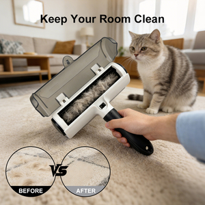 <span class=keywords><strong>Brosse</strong></span> de toilettage <span class=keywords><strong>pour</strong></span> chien portable et réutilisable, rouleau anti-<span class=keywords><strong>poils</strong></span> durable <span class=keywords><strong>pour</strong></span> animaux domestiques, efficace <span class=keywords><strong>sur</strong></span> <span class=keywords><strong>les</strong></span> canapés, <span class=keywords><strong>les</strong></span> lits et <span class=keywords><strong>les</strong></span> vêtements - Product Image 5