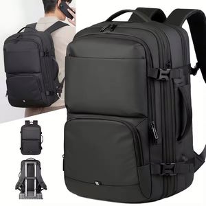 Wholesale Custom logo Men Waterproof Oxford Business <b>Rucksack</b> Expandable With USB Bag Bagpack Travel Back Pack Laptop Backpacks - Product Image 1