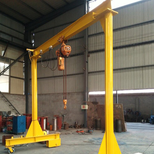 Cần Cẩu Khung Chữ A Đẩy Bằng Tay Nhỏ Gọn Di Động 500Kg 1 2 3 Tấn Được Sử Dụng Rộng Rãi - Product Image 6