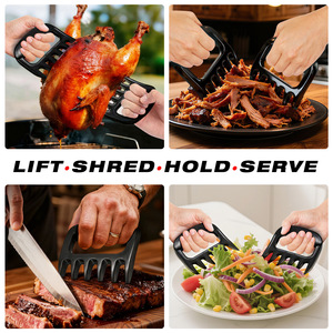 Griffe Premium Meat Claws Plastic Non-Stick For Shredding Cooked Meat And Grilling - Product Image 4
