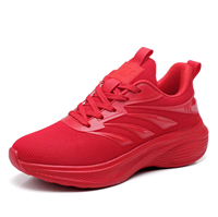 Nouvelles baskets sportives à lacets pour hommes et femmes, légères, respirantes, avec semelle extérieure en EVA, durables, pour la course et l'aérobic, collection Printemps