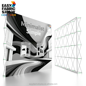 10x15 ft nhôm pop-up mùa xuân đứng vải hiển thị xách tay gấp biểu ngữ cho bán lẻ & thị trường - Product Image 1