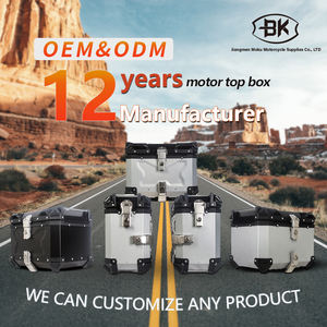 Accesorios de motocicleta de marco lateral de acero inoxidable para <span class=keywords><strong>CRF1000</strong></span>/1100LSilver Side Box Caja trasera inastillable - Product Image 6