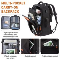 Offre Spéciale nouveau sac à dos d'affaires multifonctionnel sac de voyage étanche étudiant cartable sac à dos hommes sacs à dos d'affaires