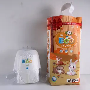 Baby hollow breathable Diaper Pck No1 100 Pcs All Kinds toilet training baby diaper waterproof pants supplier in china