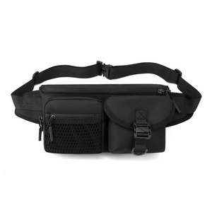 WePower – sac de poitrine en nylon imperméable pour hommes, sac de taille pour sports de plein air, sac à bandoulière, printemps 2023, noir, gris, bleu foncé - Product Image 1