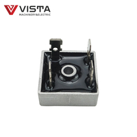 Diodo rectificador de puente monofásico 35A 1000V, accesorios de generador para máquina de soldadura por puntos KBPC3510