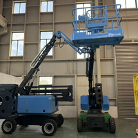 Plateforme de travail élévatrice articulée mobile robuste